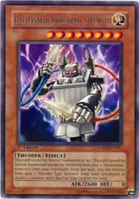 Batteryman Industrial Strength - LODT-EN031 - Rare - 1st Edition