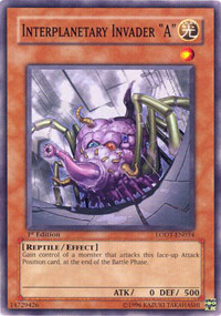 Interplanetary Invader A - LODT-EN034 - Common - 1st Edition