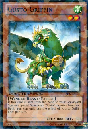 Gusto Griffin - DT07-EN017 - Common - Duel Terminal