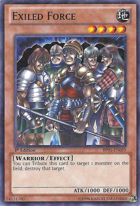 Exiled Force - BP01-EN059 - Starfoil Rare - Unlimited Edition