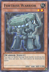 Fortress Warrior - BP01-EN206 - Starfoil Rare - Unlimited Edition