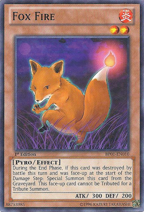 Fox Fire - BP01-EN010 - Starfoil Rare - Unlimited Edition