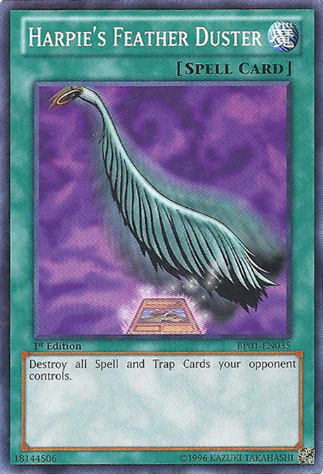 Harpies Feather Duster - BP01-EN035 - Starfoil Rare - Unlimited Edition