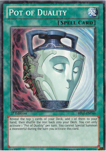 Pot of Duality - BP01-EN046 - Starfoil Rare - Unlimited Edition