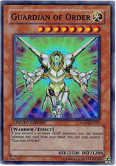 Guardian of Order - LODT-ENSP1 - Super Rare - 1st Edition