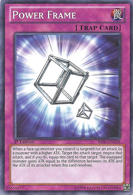 Power Frame - BP01-EN108 - Starfoil Rare - Unlimited Edition