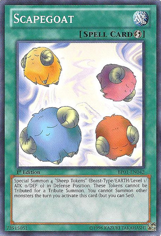 Scapegoat - BP01-EN042 - Starfoil Rare - Unlimited Edition