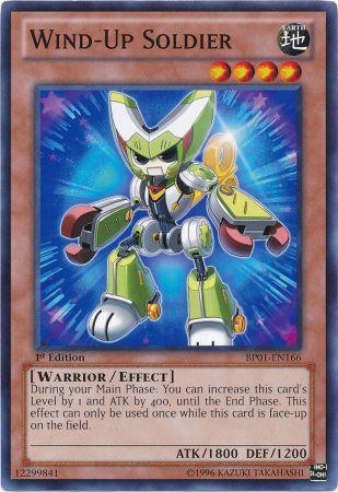 Wind-Up Soldier - BP01-EN166 - Common - Unlimited Edition
