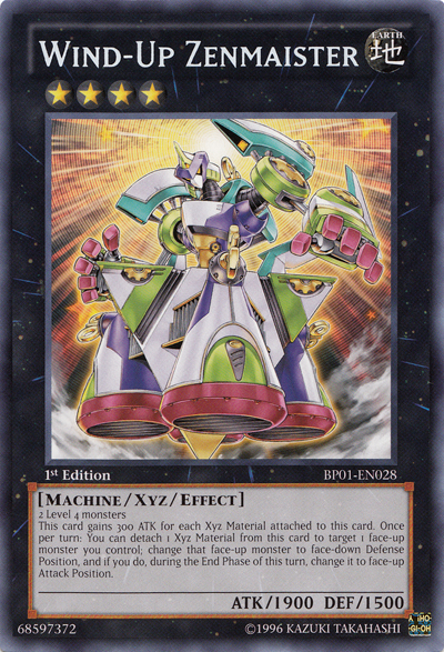 Wind-Up Zenmaister - BP01-EN028 - Rare - Unlimited Edition