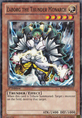 Zaborg the Thunder Monarch - BP01-EN132 - Starfoil Rare - Unlimited Edition