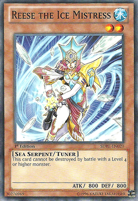Reese la Maitresse des Glaces - SDRE-EN020 - Commun - 1ere edition // SDRE - Structure Deck: Realm of the Sea Emperor