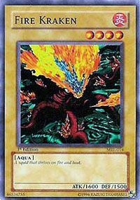 Fire Kraken - MRL-014 - Common - 1st Edition