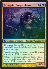 Grimgrin, Corpse-Born (Oversized) - Foil