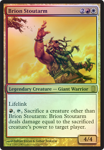 Brion Stoutarm (Oversized) - Foil