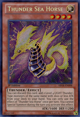 Thunder Sea Horse - ABYR-EN098 - Secret Rare - 1st Edition