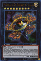 Number 9: Dyson Sphere - ABYR-EN044 - Ultra Rare - 1st Edition