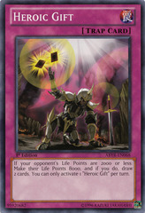 Heroic Gift - ABYR-EN068 - Common - 1st Edition