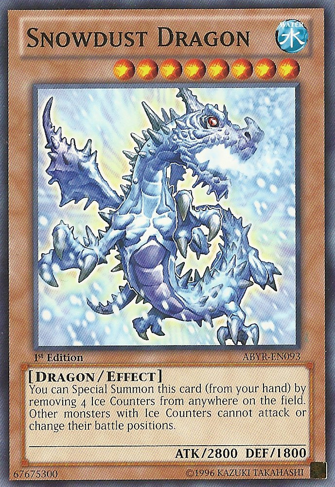 Snowdust Dragon - ABYR-EN093 - Common - 1st Edition