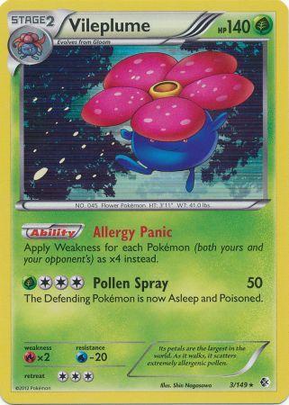 Vileplume - 3/149 - Holo Rare