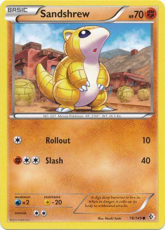 Sandshrew - 78/149 - Common