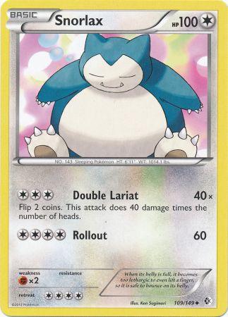 Snorlax - 109/149 - Uncommon