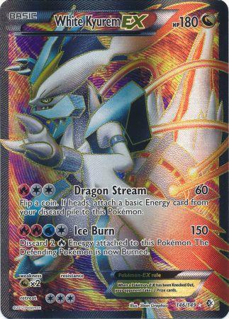 White Kyurem-EX - 146/149 - Full Art EX