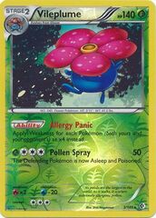 Vileplume - 3/149 - Holo Rare - Reverse Holofoil