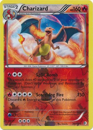 Charizard - 20/149 - Holo Rare - Reverse Holo