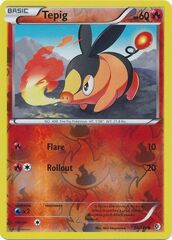 Tepig - 24/149 - Common - Reverse Holofoil