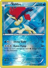 Keldeo - 47/149 - Holo Rare - Reverse Holo