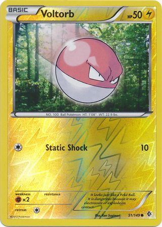 Voltorb - 51/149 - Common - Reverse Holo