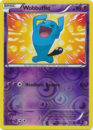 Wobbuffet - 58/149 - Uncommon - Reverse Holo