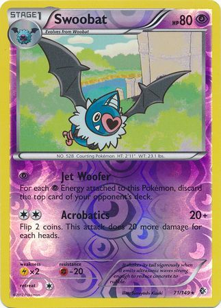 Swoobat - 71/149 - Rare - Reverse Holo