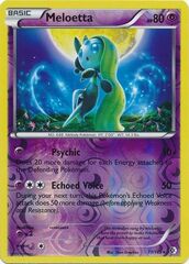 Meloetta - 77/149 - Holo Rare - Reverse Holofoil