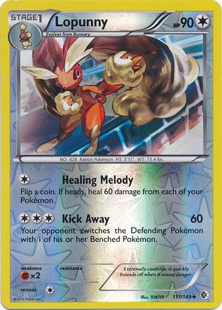 Lopunny - 117/149 - Uncommon - Reverse Holo