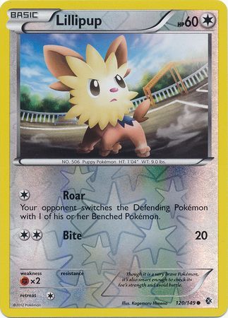 Lillipup - 120/149 - Common - Reverse Holo