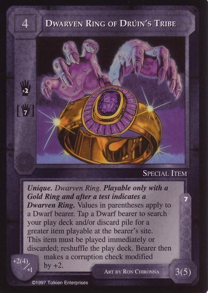 Dwarven Ring of Druins Tribe