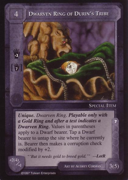 Dwarven Ring of Durins Tribe
