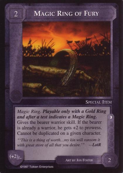 Magic Ring of Fury
