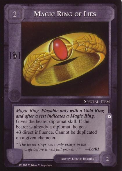 Magic Ring of Lies