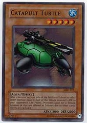 Catapult Turtle - MRD-075 - Super Rare - 1st Edition