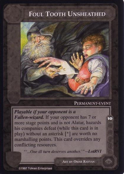 Foul Tooth Unsheathed