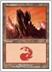 Mountain (340) - Foil (7th Edition)