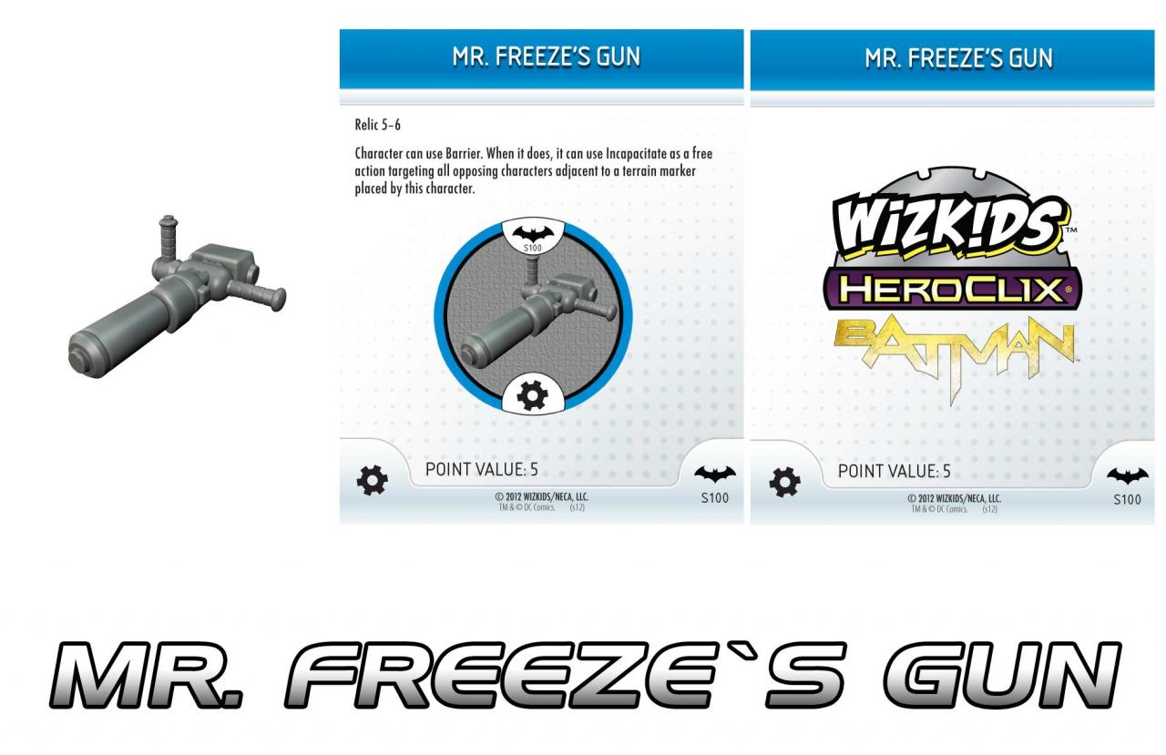 Mr. Freezes Gun (S100)