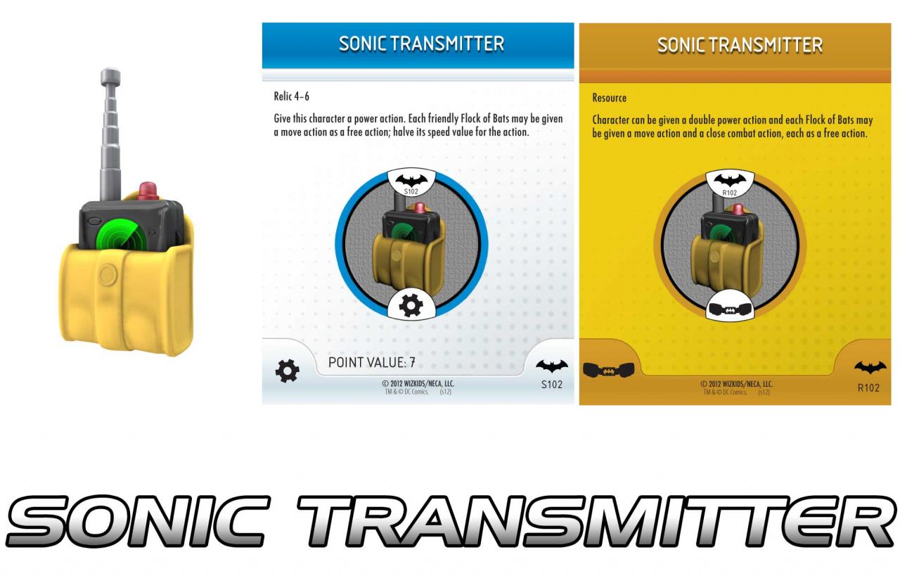 Sonic Transmitter (S102)