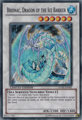 Brionac, Dragon of the Ice Barrier - H5SE-EN001 - Super Rare - Limited Edition