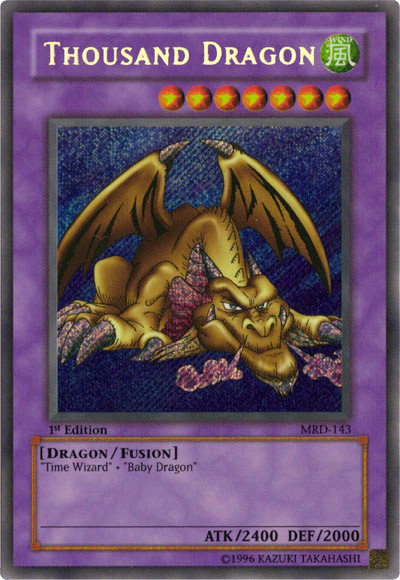 Thousand Dragon - MRD-143 - Secret Rare - 1st Edition