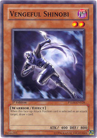 Vengeful Shinobi - PTDN-EN028 - Common - 1st Edition