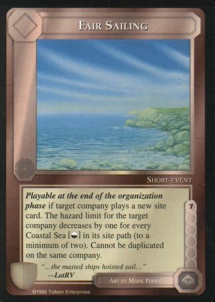 Fair Sailing