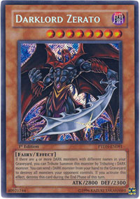 Darklord Zerato - PTDN-EN081 - Secret Rare - 1st Edition